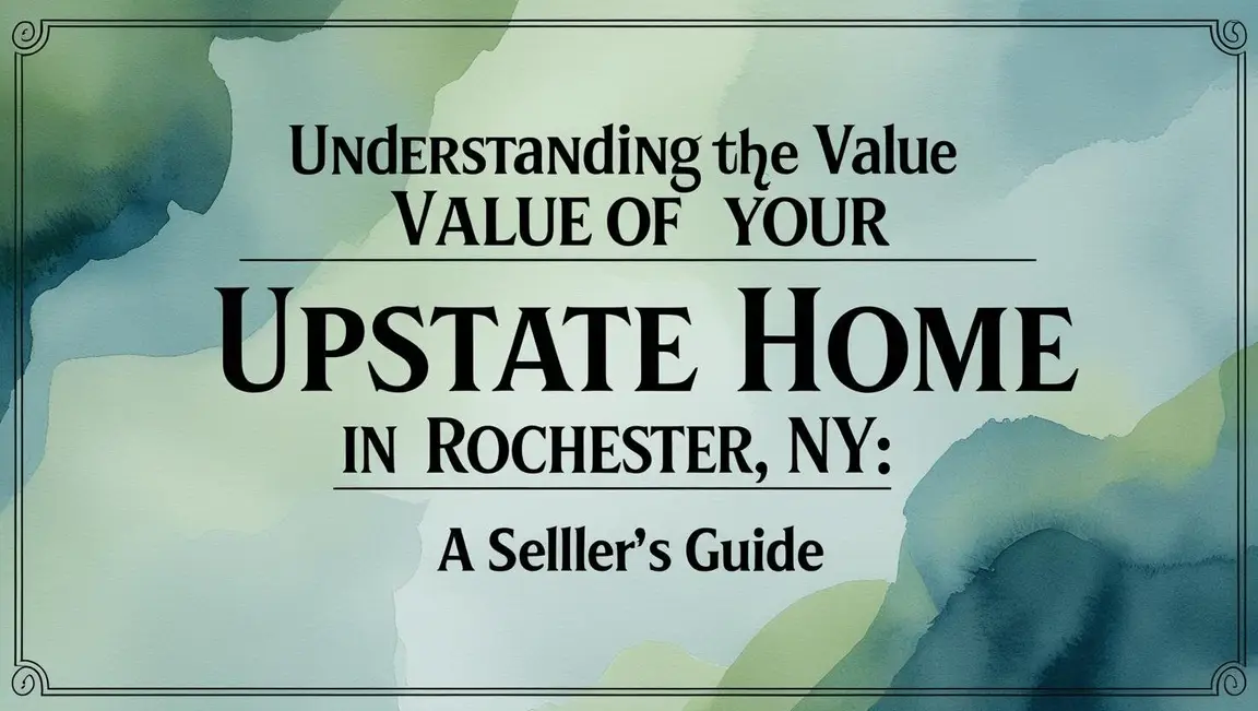 Understanding the Value of Your Upstate Home in Rochester, NY: A Seller’s Guide