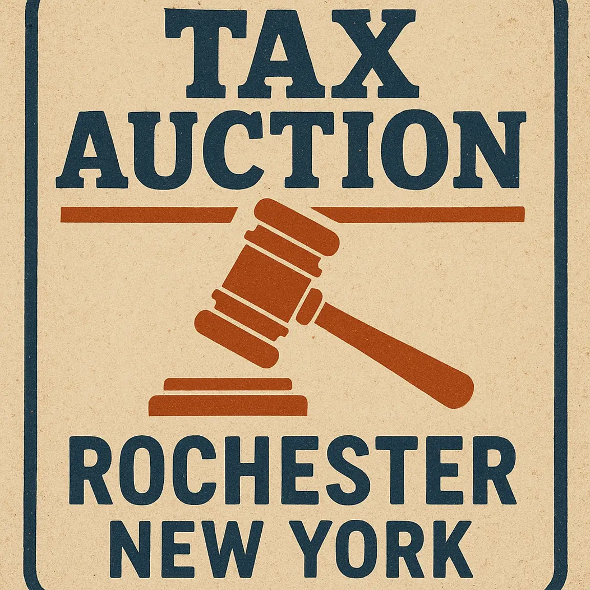 How to Stop a Tax Auction in Rochester, NY