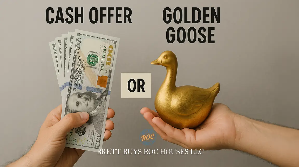 Cash Offer or a Golden Goose? How Rochester Homeowners Can Earn More Through Seller Financing