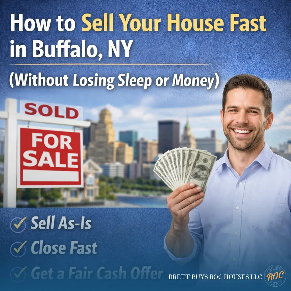 How to Sell Your House Fast in Buffalo, NY (Without Losing Sleep or Money)