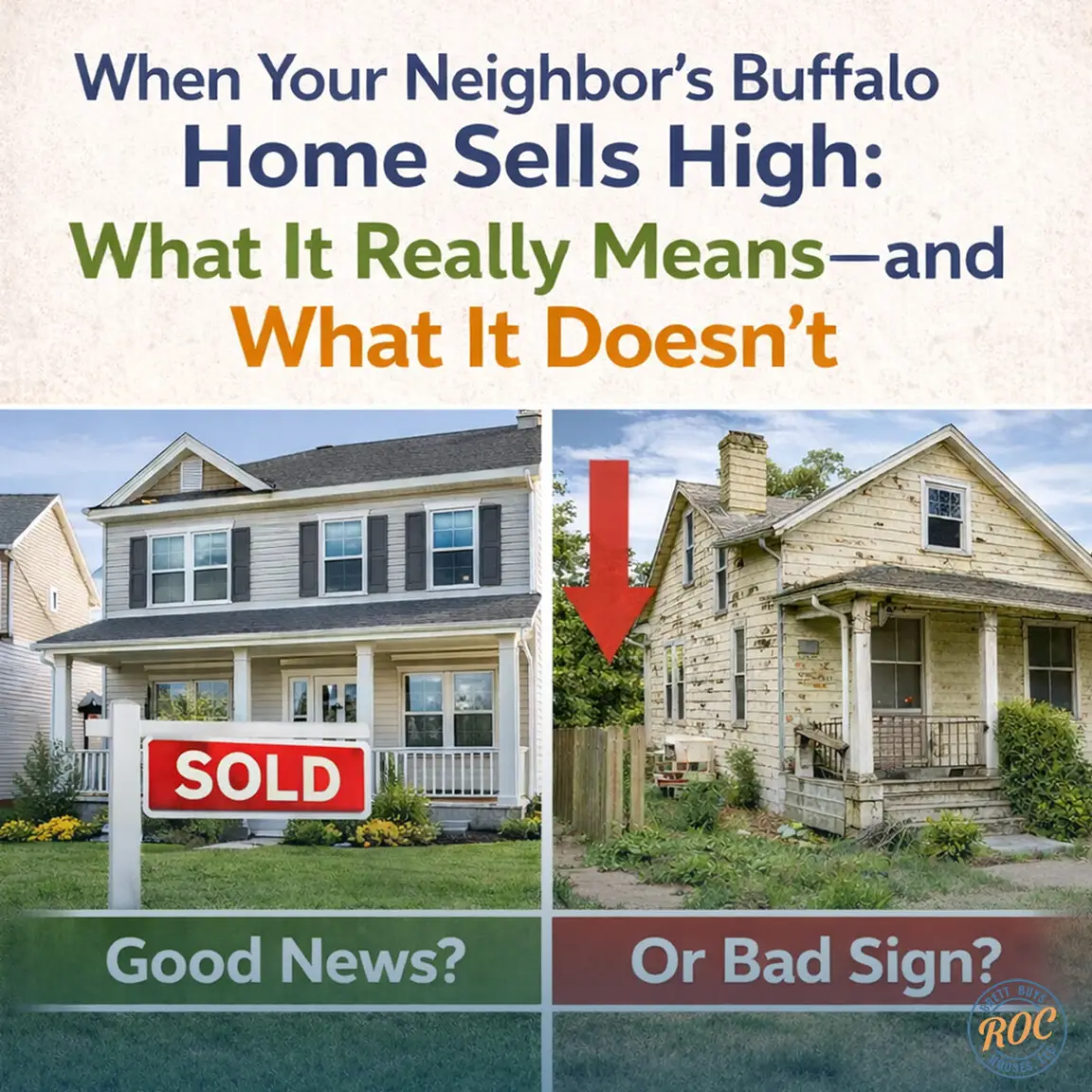 When Your Neighbor’s Buffalo Home Sells High: What It Really Means—and What It Doesn’t