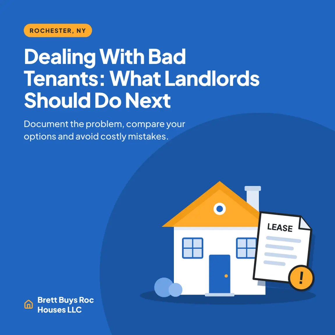 Bad Tenants in Rochester NY What Landlords Can Do