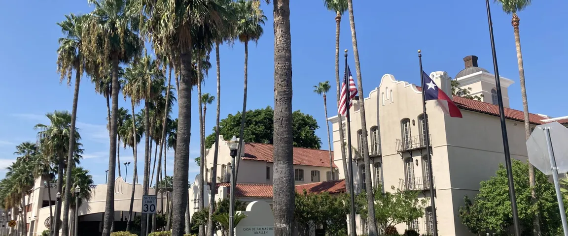 McAllen Historical Casa de Palmas Hotel Downtown