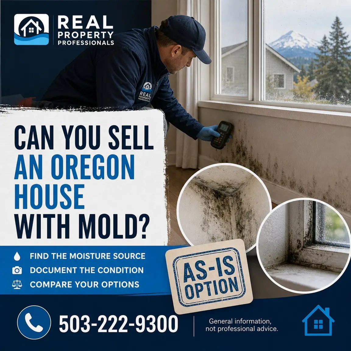 Can You Sell an Oregon House With Mold? - Real Property Professionals