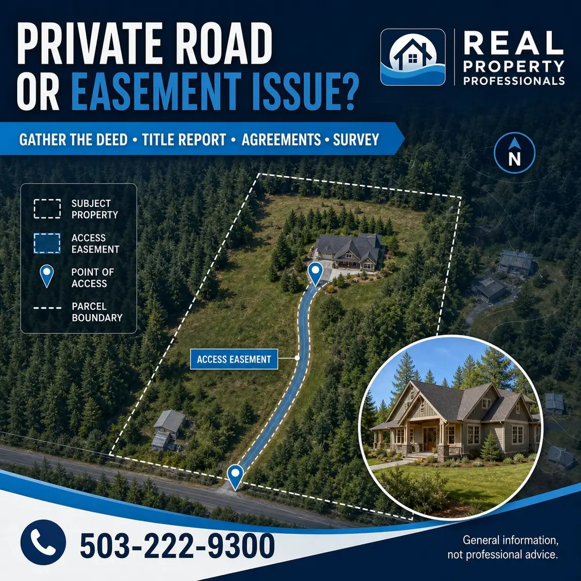 Can You Sell an Oregon House With a Private Road or Easement Issue? - Real Property Professionals