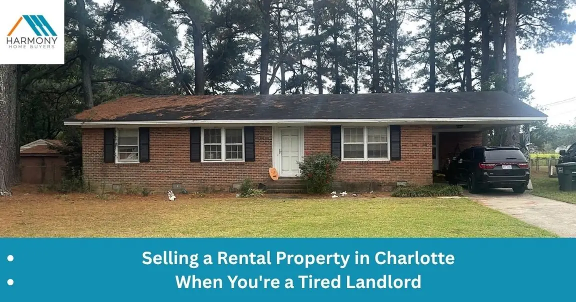 Charlotte, NC rental house a tired landlord is selling after a difficult tenancy