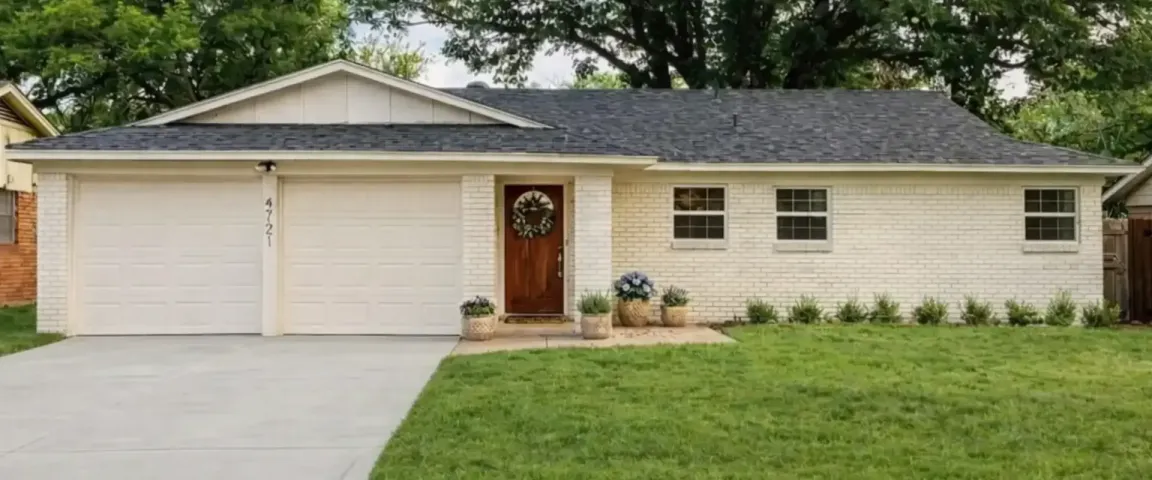 Fort Worth Texas house showing the simple home selling process with Oak Summit Group cash home buyers