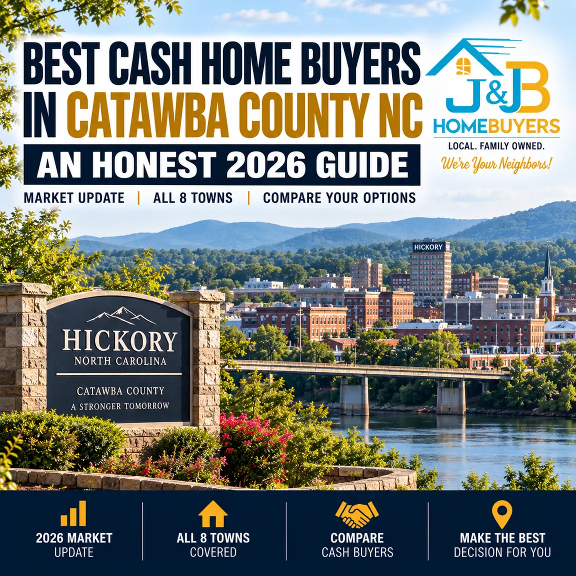 Best cash home buyers in Catawba County NC 2026 guide covering all 8 towns