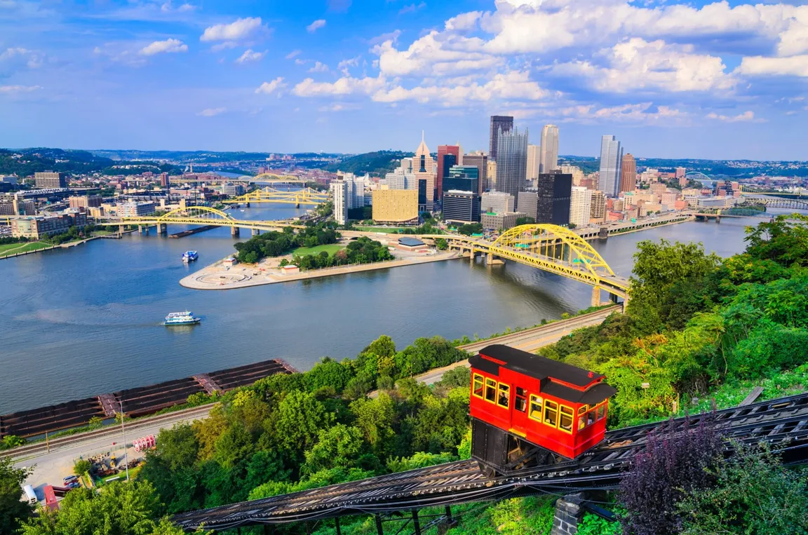 Pittsburgh View Of City