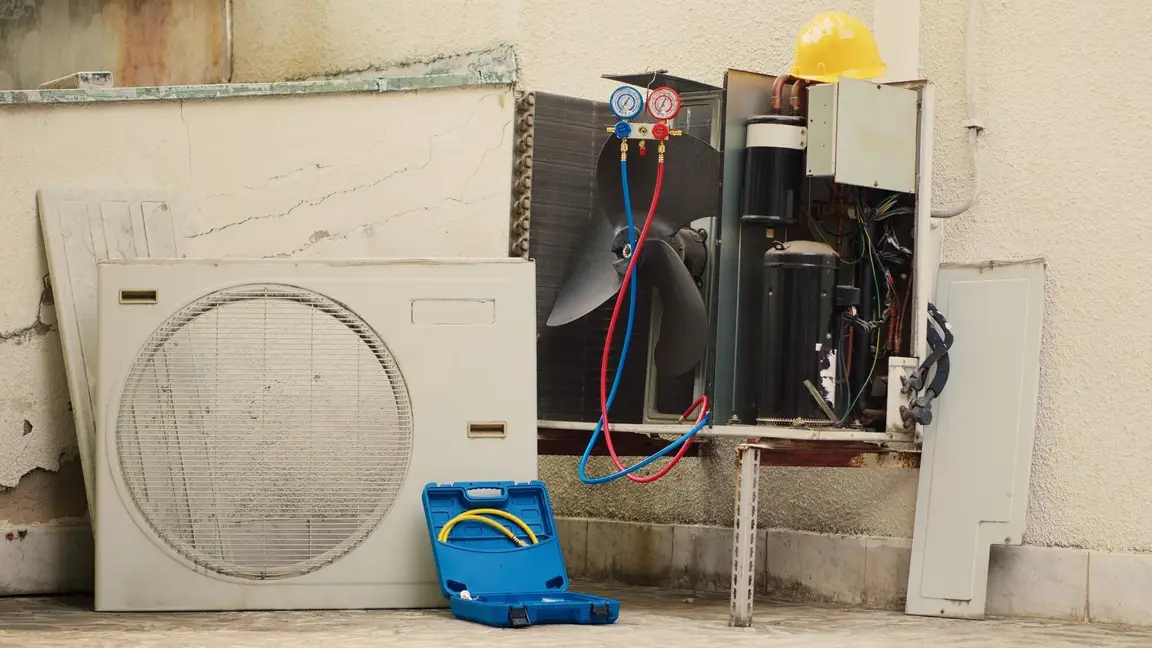 broken hvac