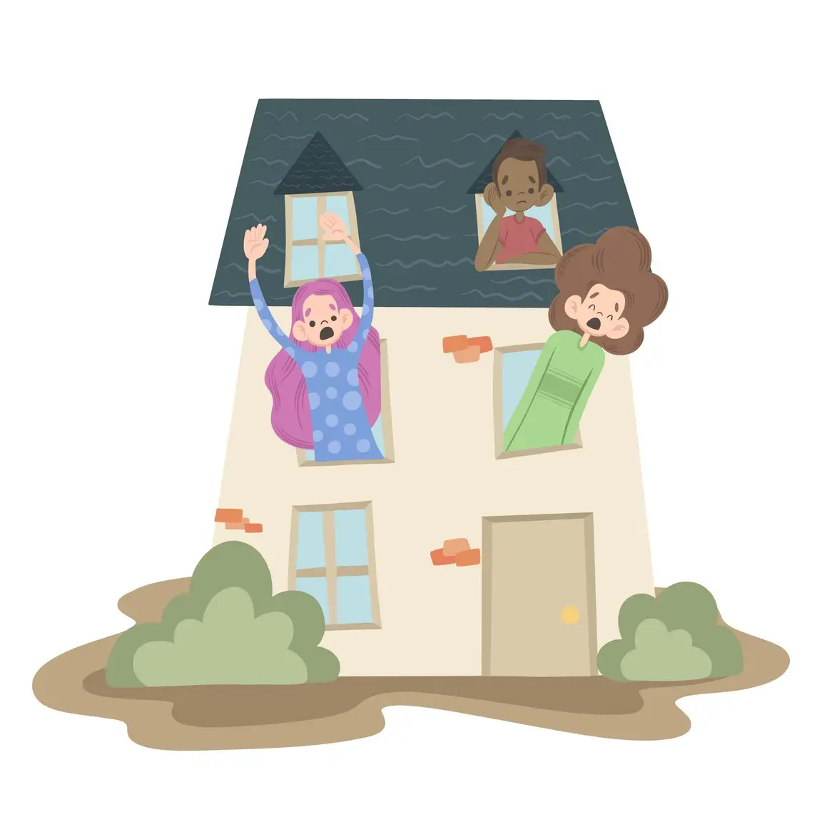 a house with habitability violations