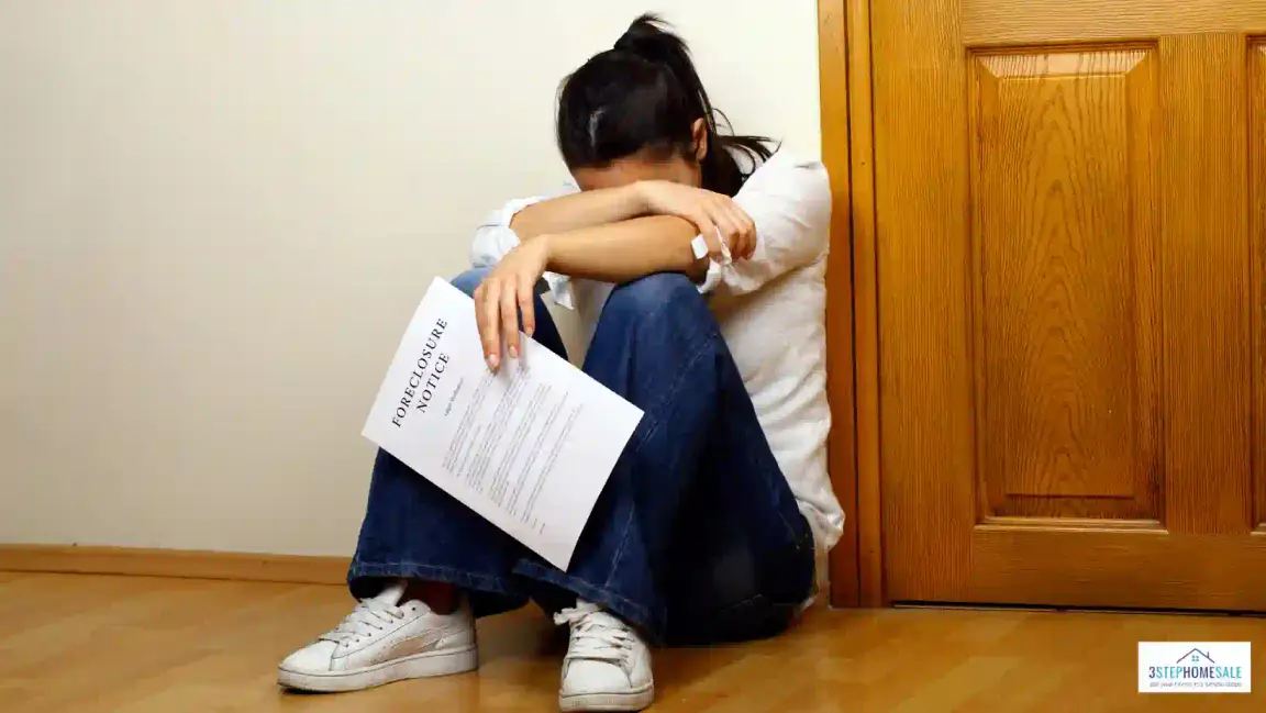 Foreclosure woman