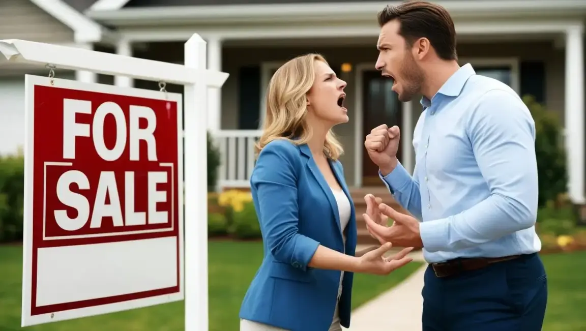 selling house before and after divorce
