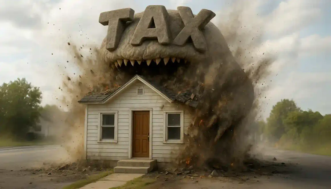 monster tax eat house