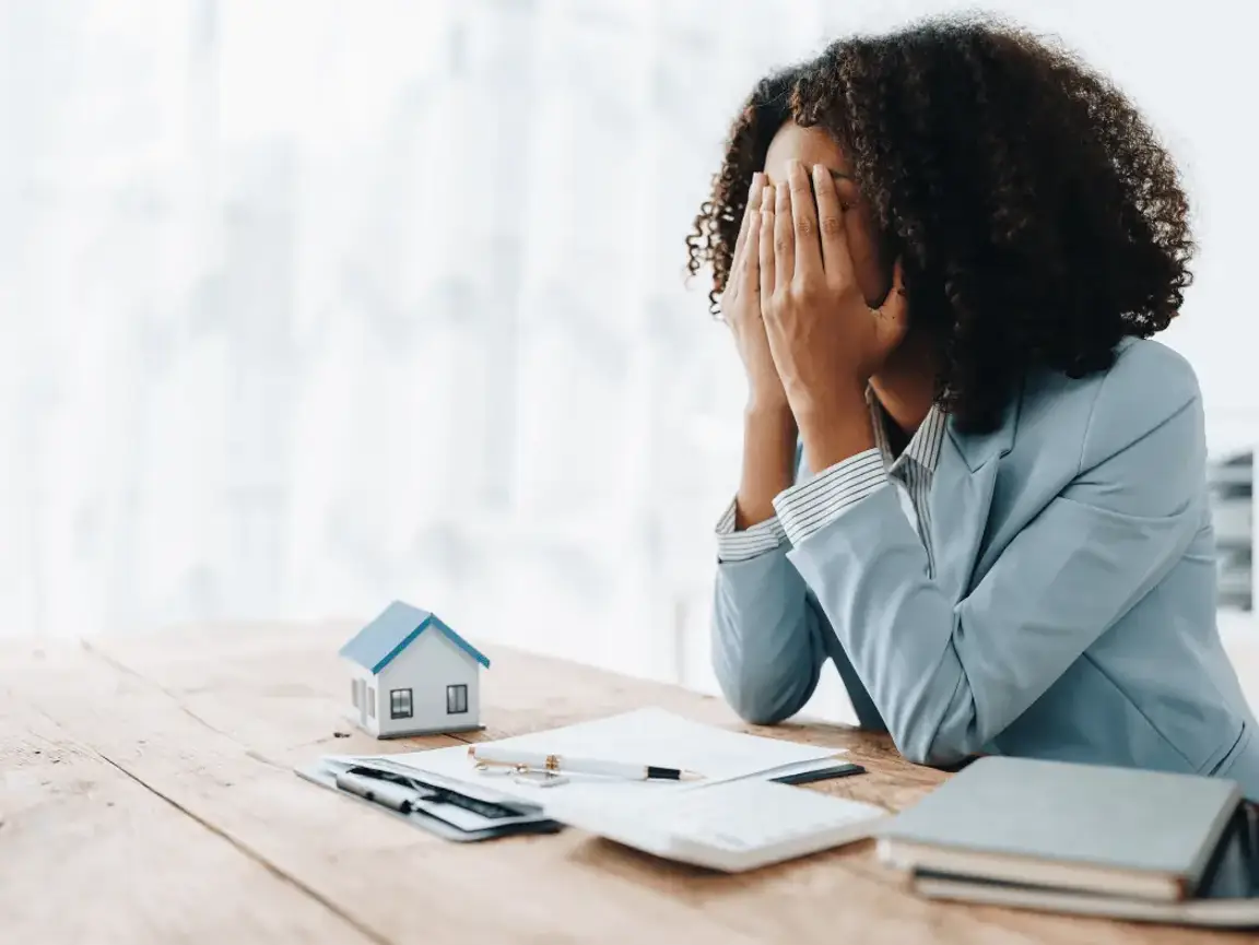 worried woman