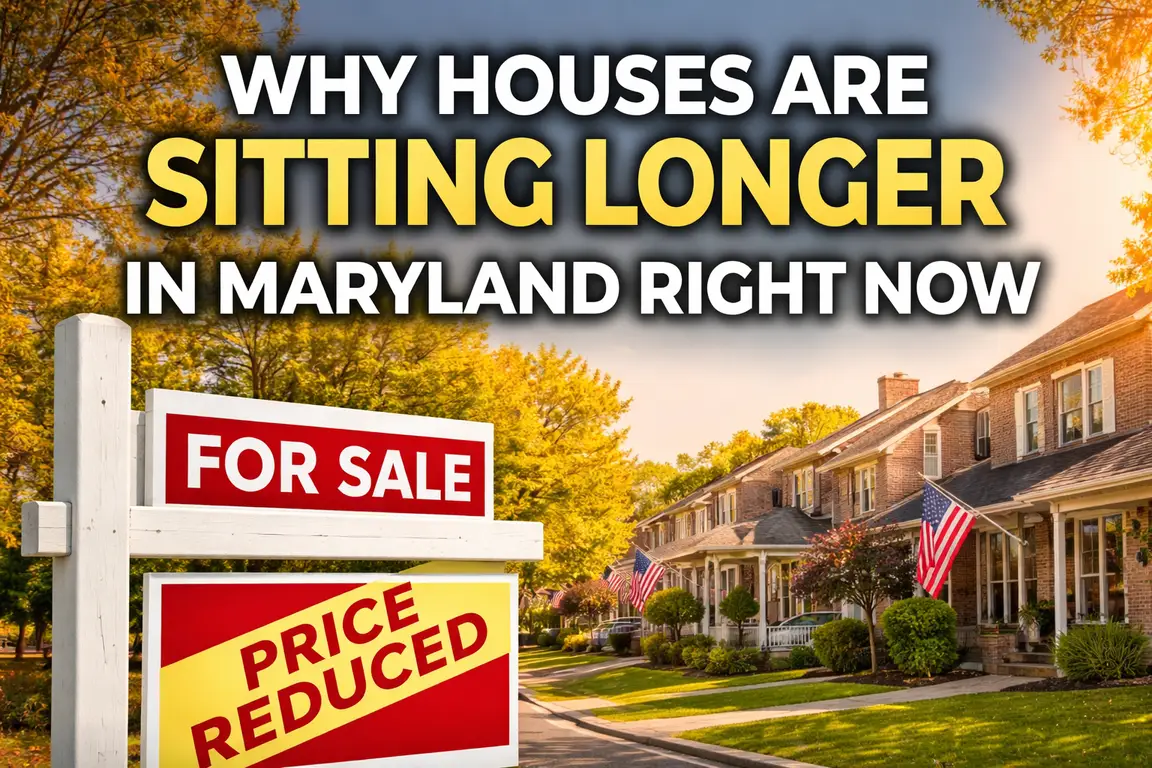 Maryland homes sitting longer on the market