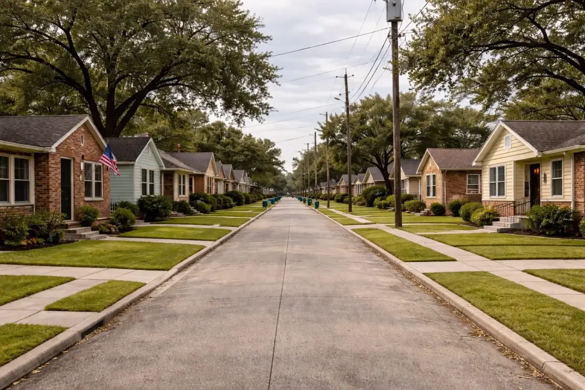 Texas neighborhood