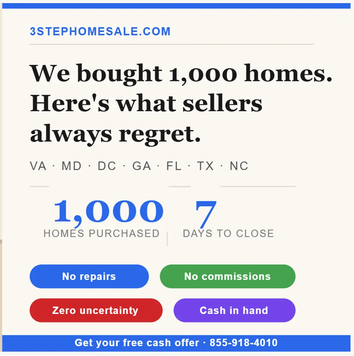 3STEPHOMESALE.COM We bought 1,000 homes article thumbnail