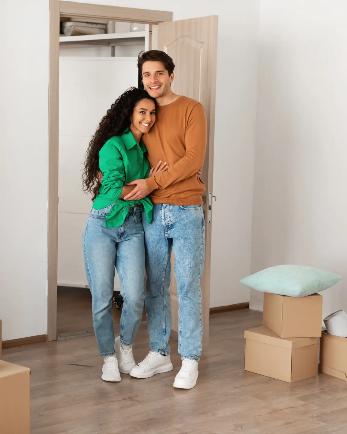 Moving day from a condo into a home