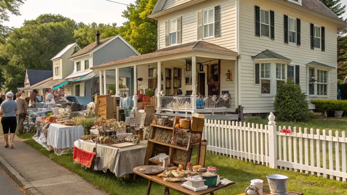 estate sale for an inherited house in CT