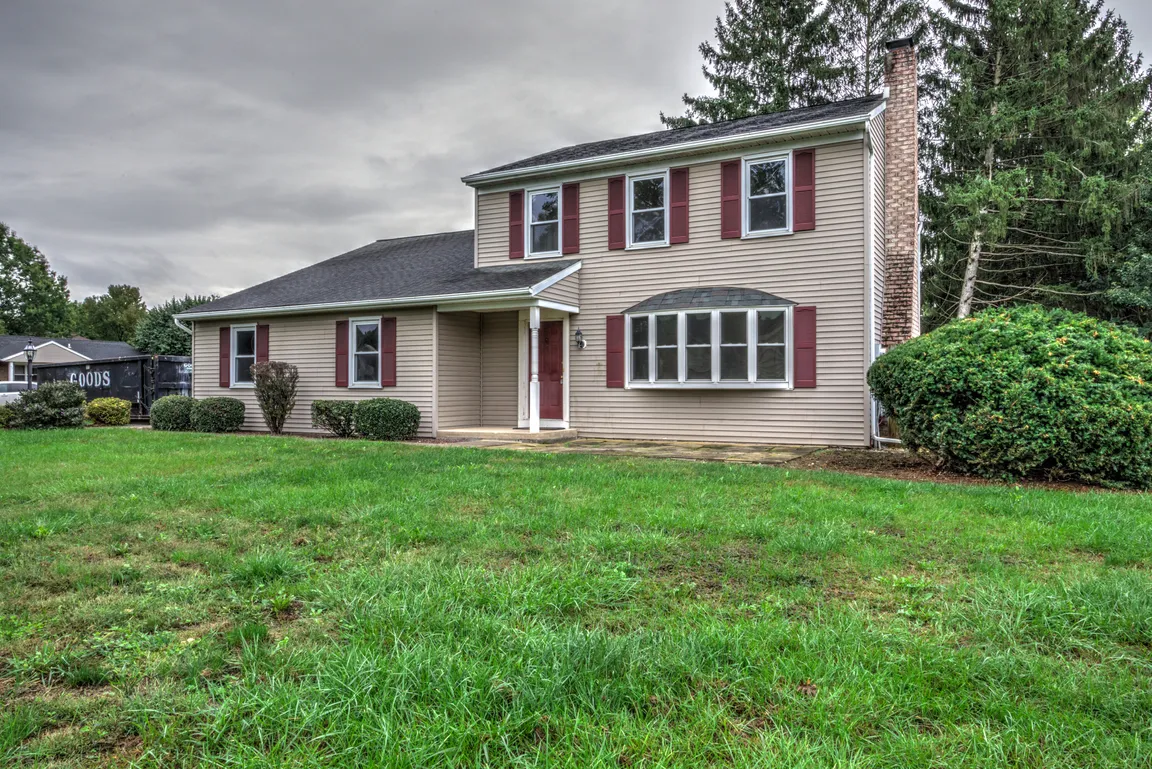 Front of a home in Adams County we bought with cash