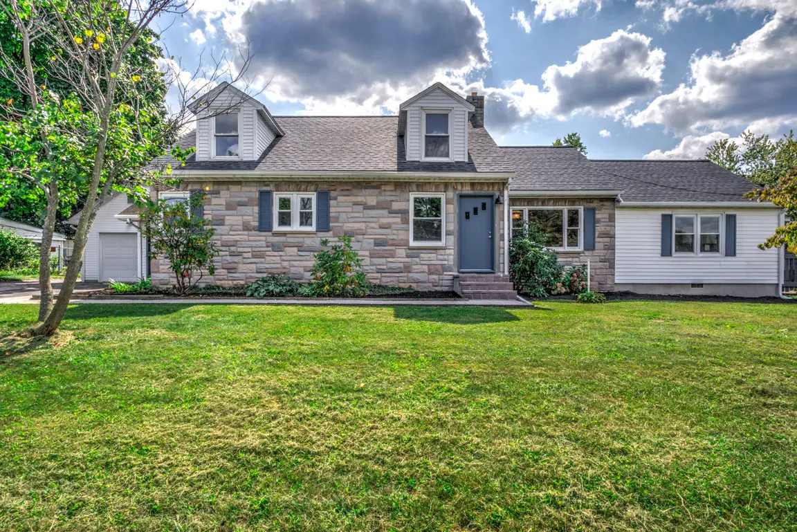 Front of a home in Bucks County we bought fast