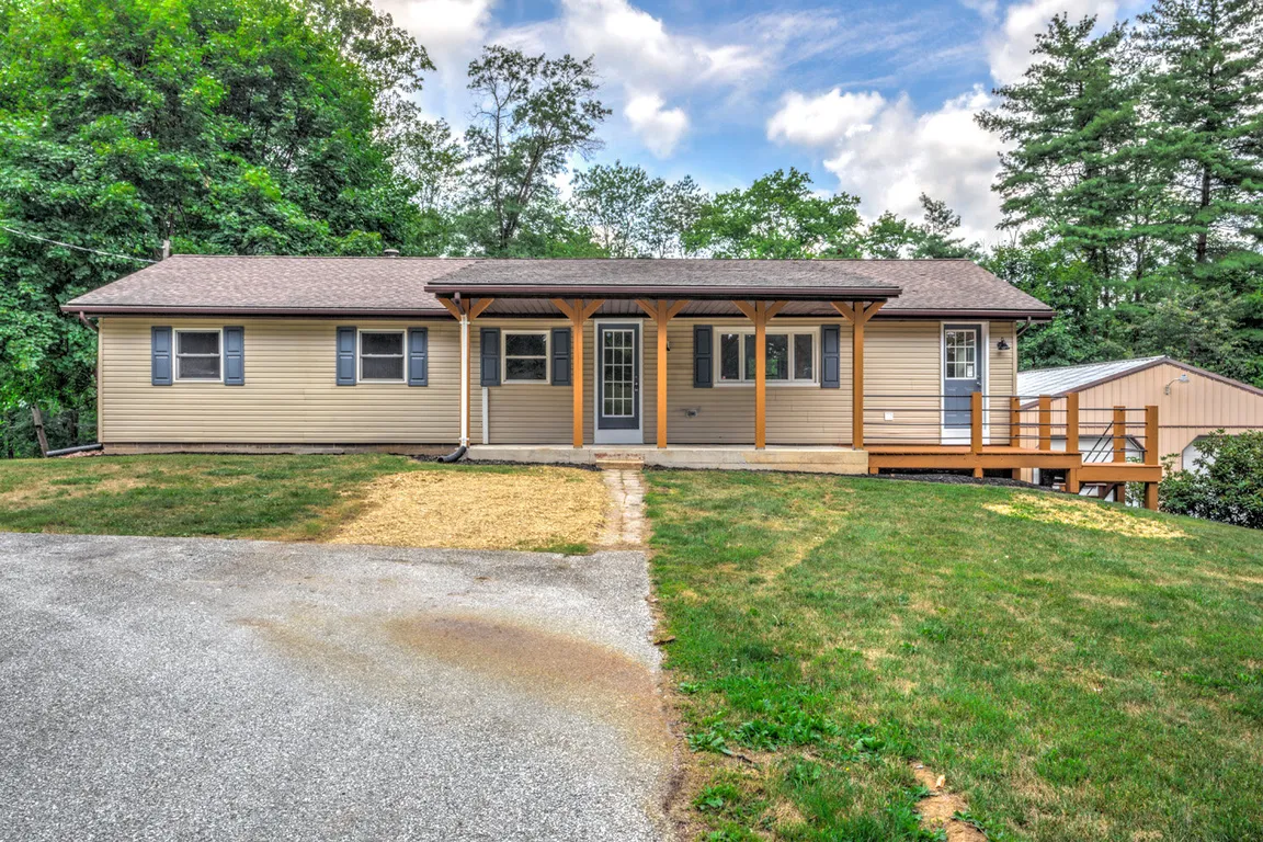 Front of a Lehigh County house we bought fast