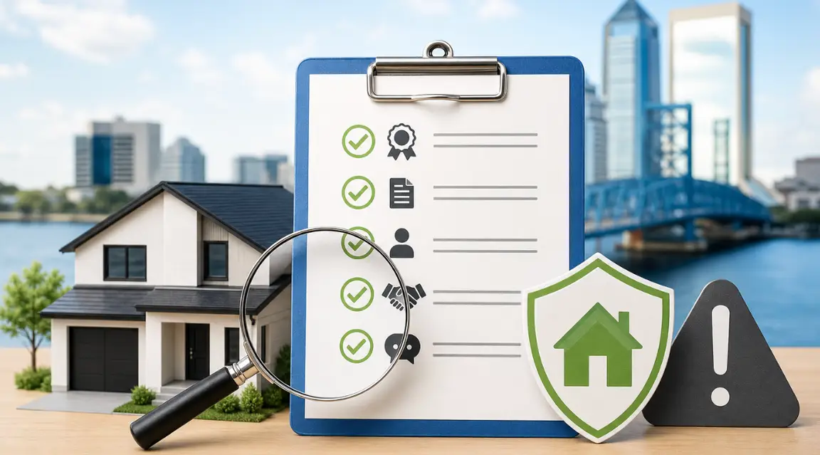 Checklist for vetting a Jacksonville cash home buyer before signing