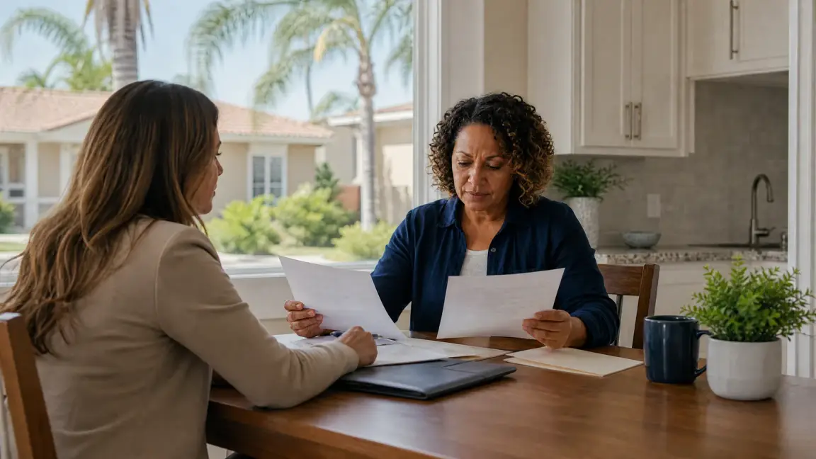 Jacksonville homeowner comparing ways to sell a house during foreclosure