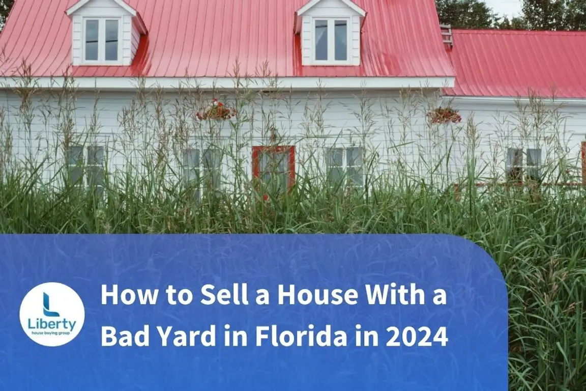 How to sell a house with bad yard
