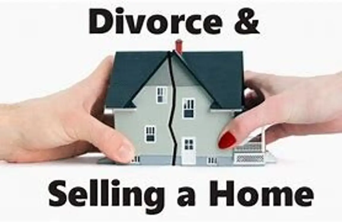 photo of selling home divorce
