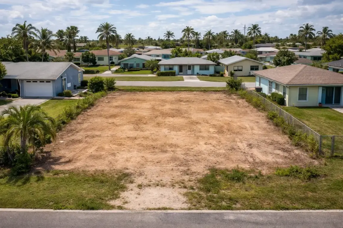 Vacant Infill lot in subdivision