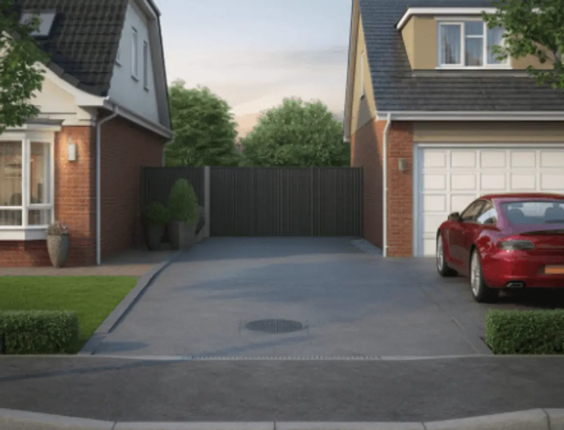 how does a shared driveway work