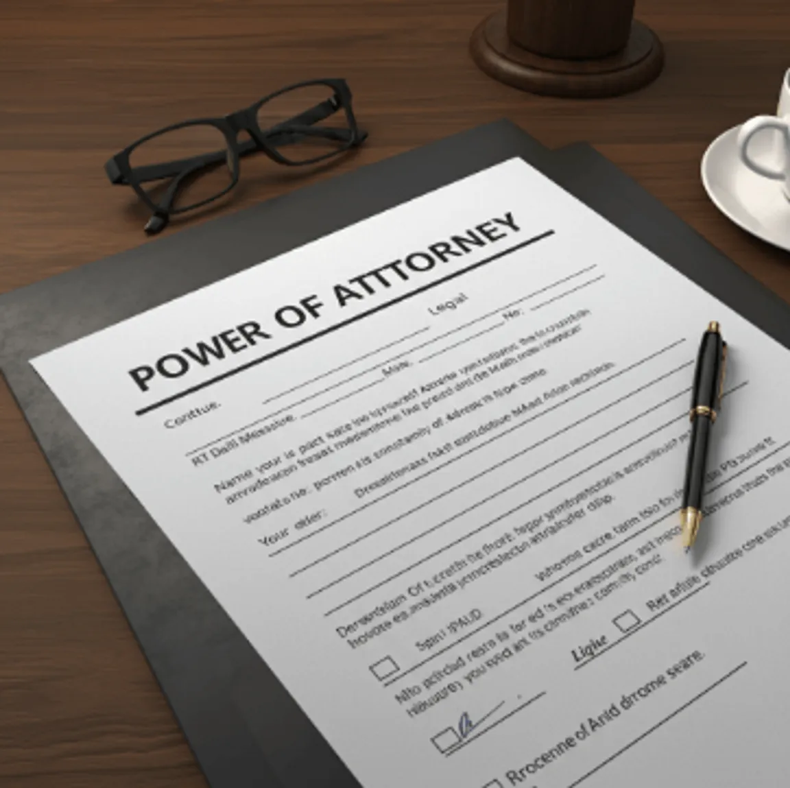 getting Power of Attorney for a real estate sale in Naples