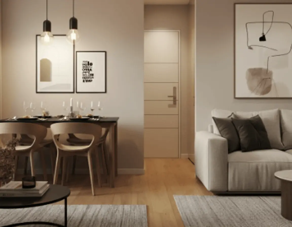 small living room dining room combo