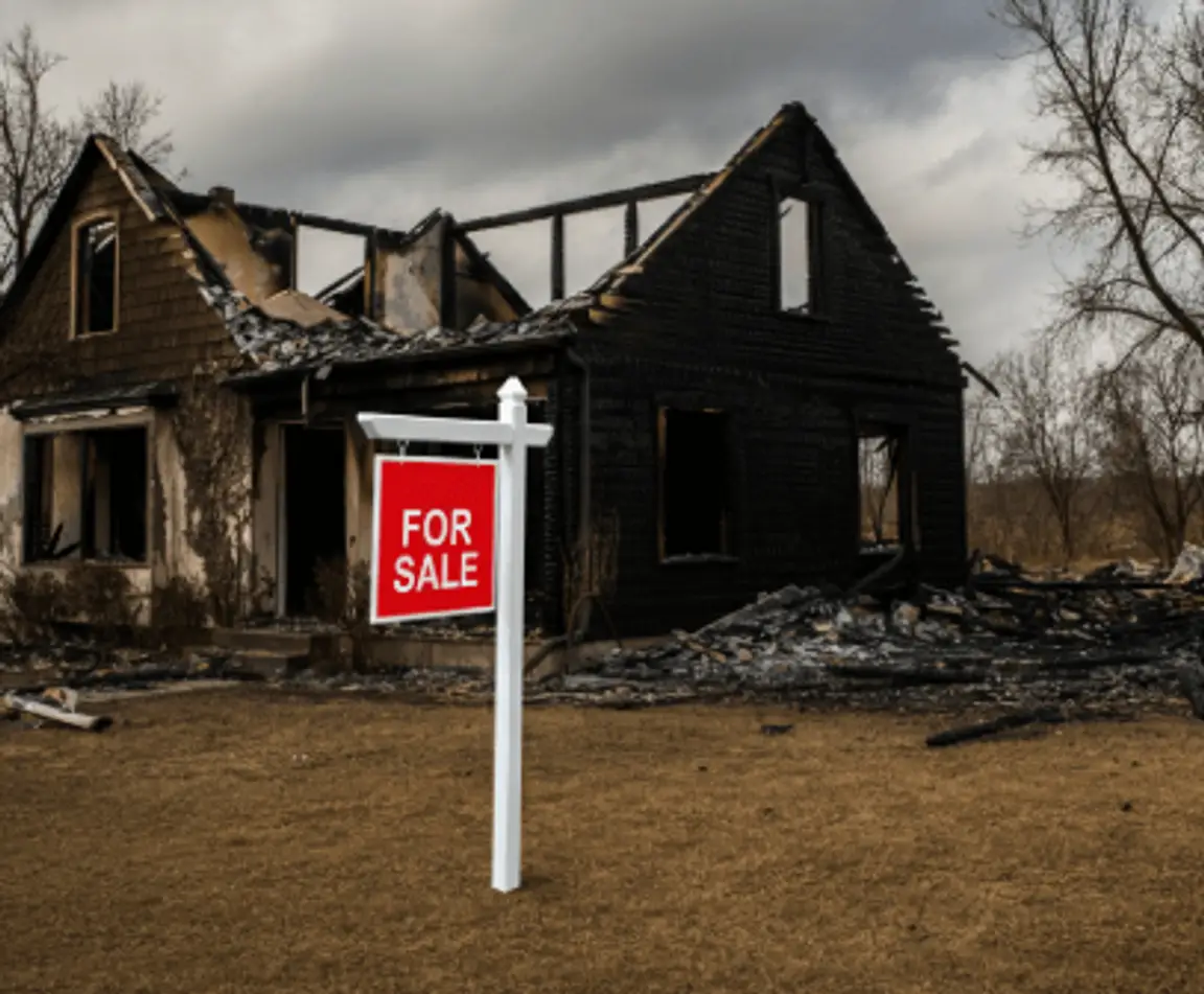 sell fire-damaged house in north port florida