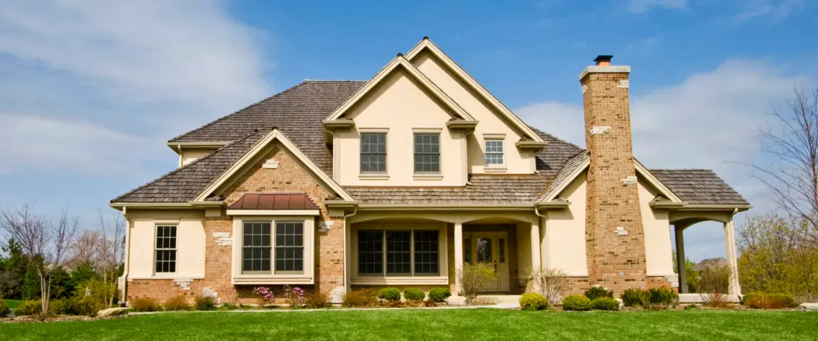 Background image of home purchased with cash