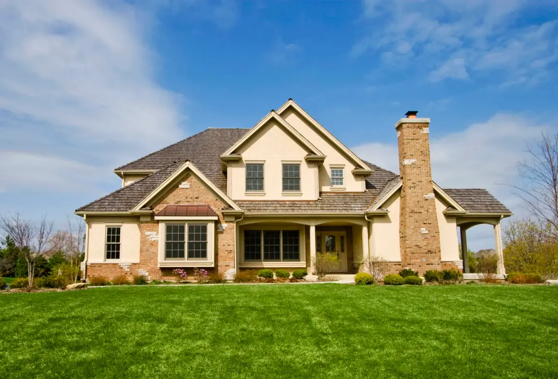 Background image of home purchased with cash