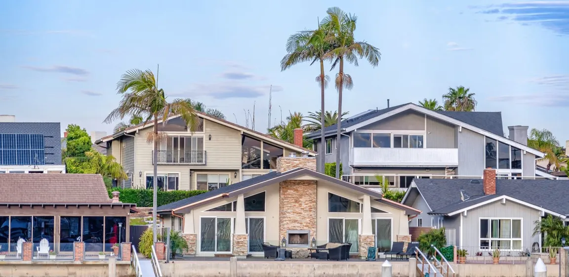 Houses in Huntington Beach, California
