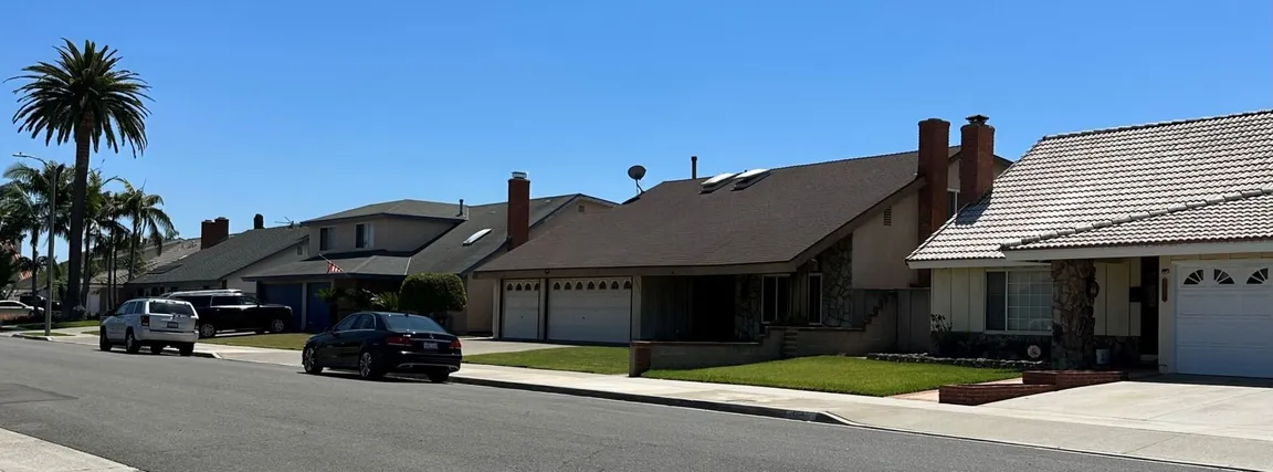 Houses in Orange, California