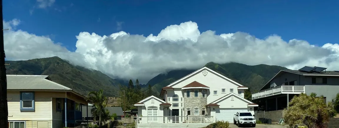Houses in Honolulu, Hawaii