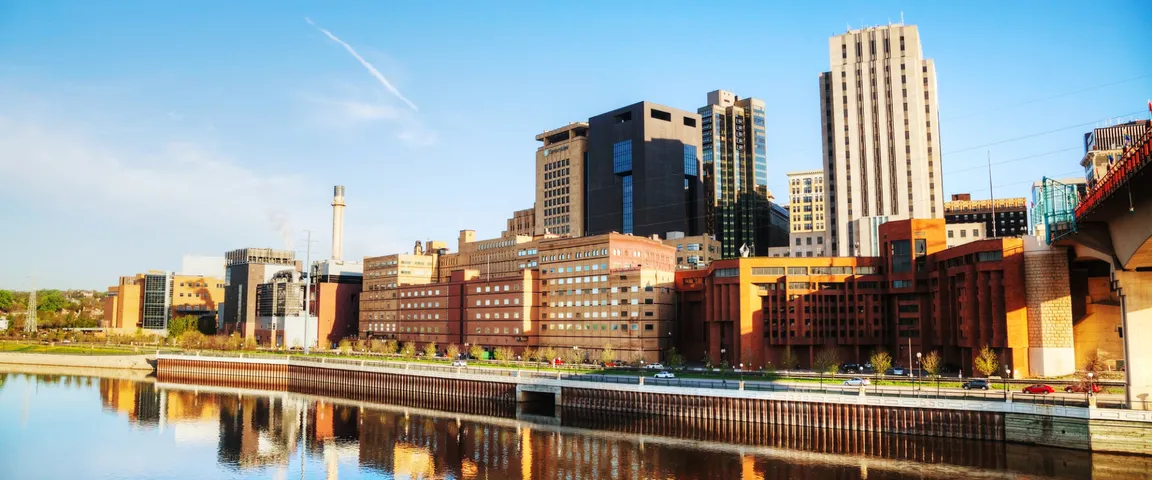 Downtown of St. Paul, MN