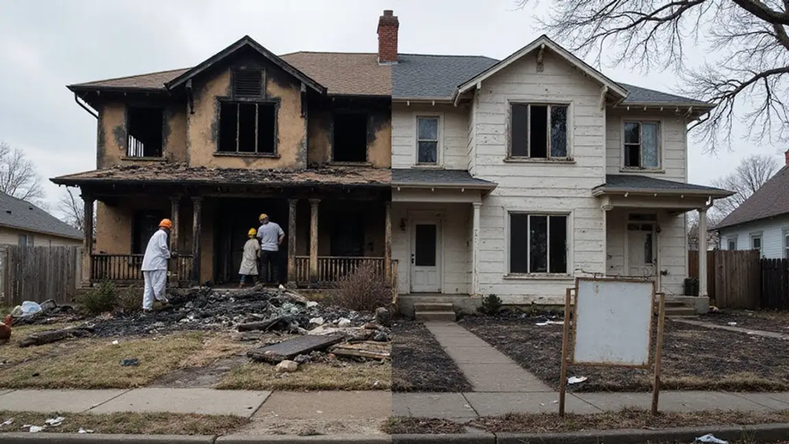 Fire Damage Restoration Vs Selling As-Is