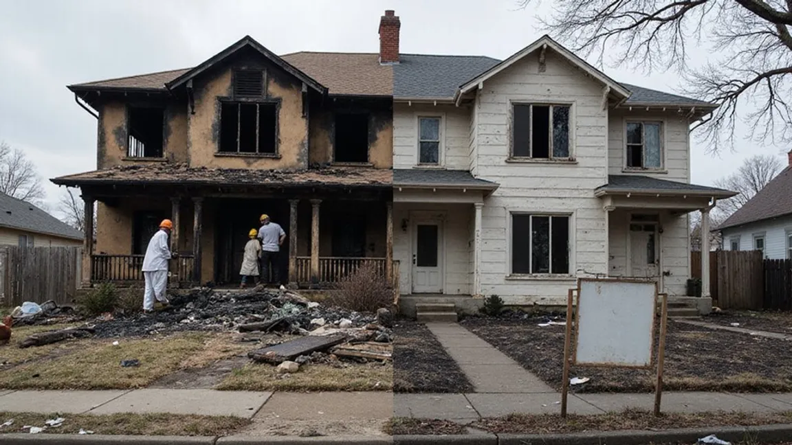 Fire Damage Restoration Vs Selling As-Is