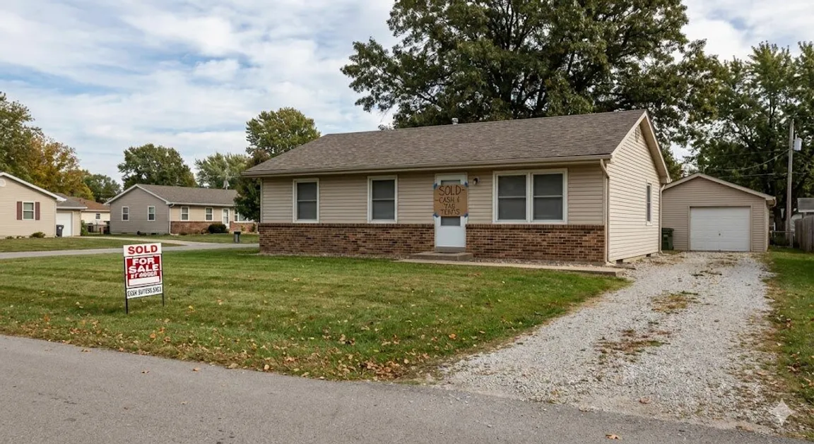 Modest home in Platte City Missouri sold for cash and tax considerations