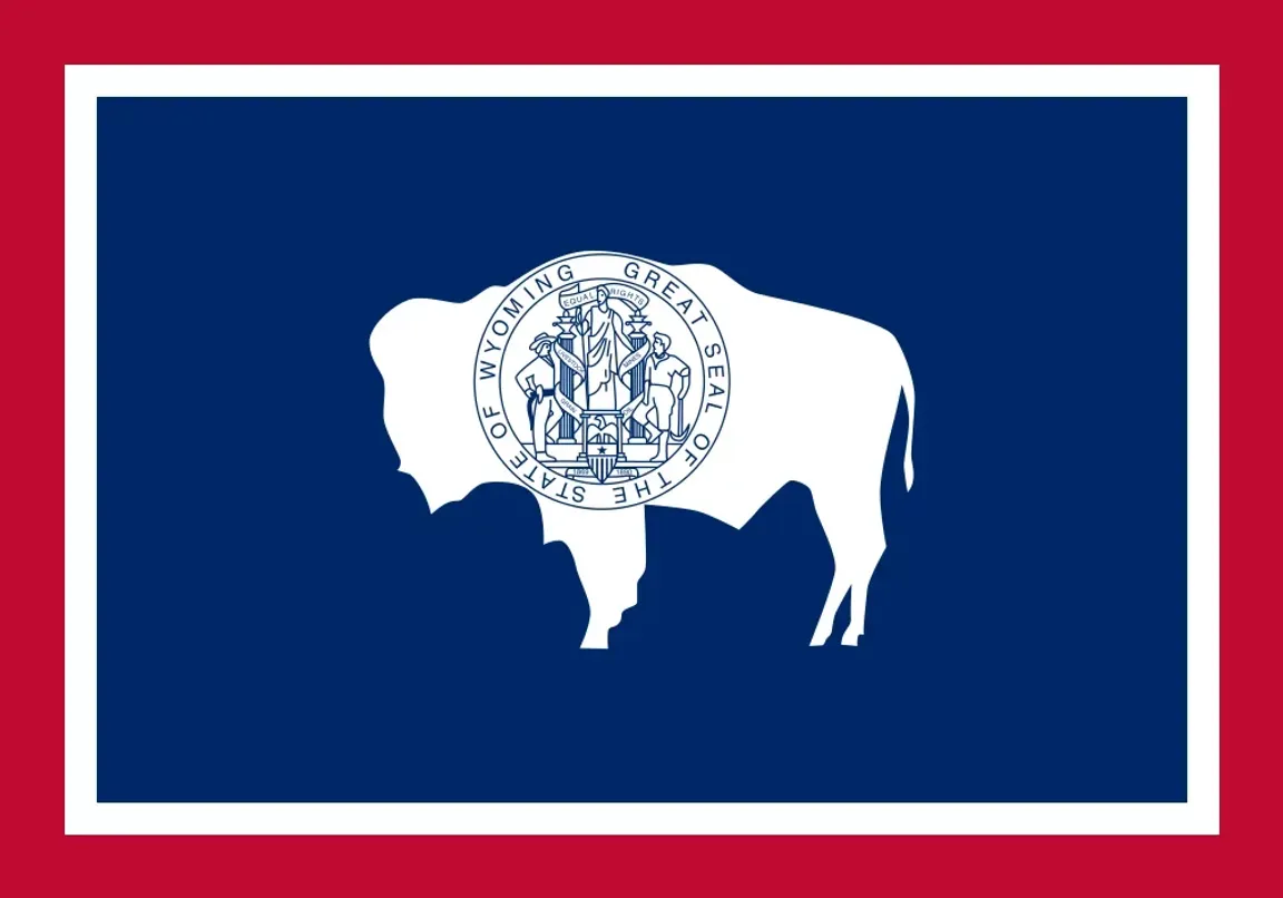Wyoming State flag