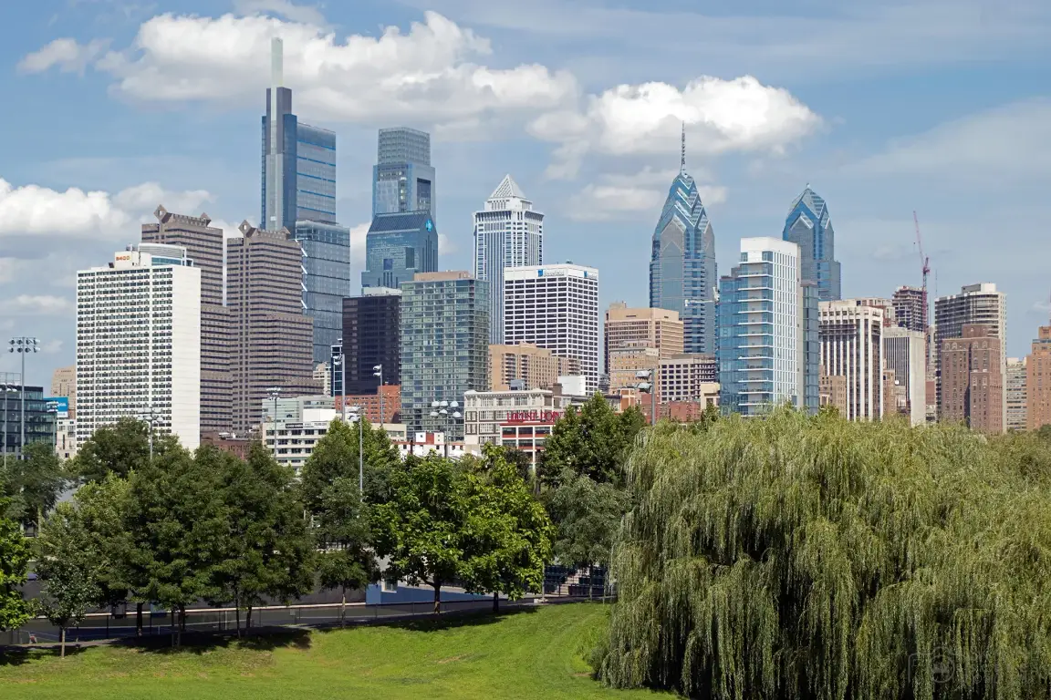 City of Philadelphia Skyline