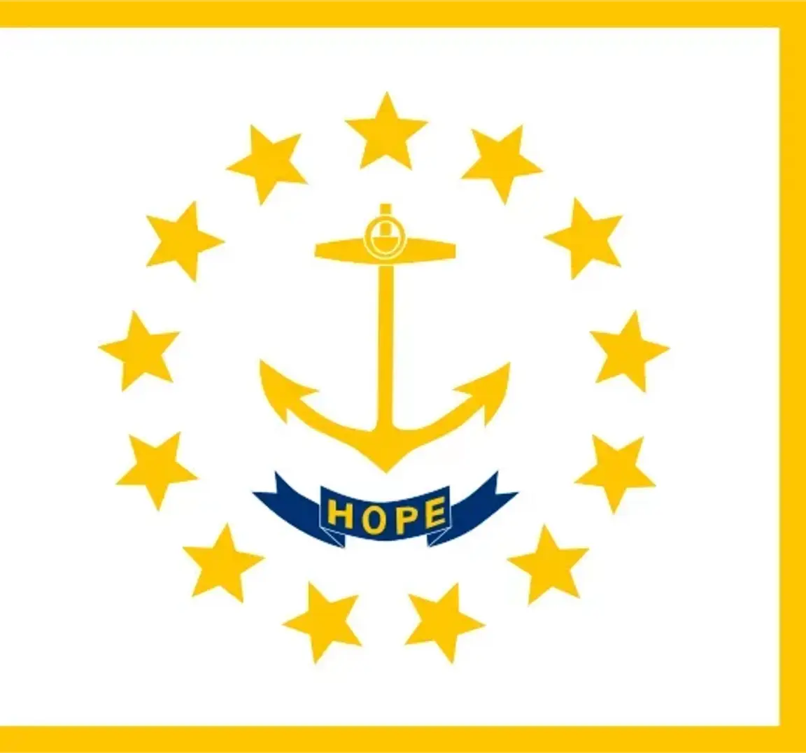 Rhode Island State flag
