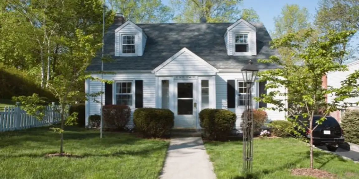 An inherited home in a nice neighborhood.
