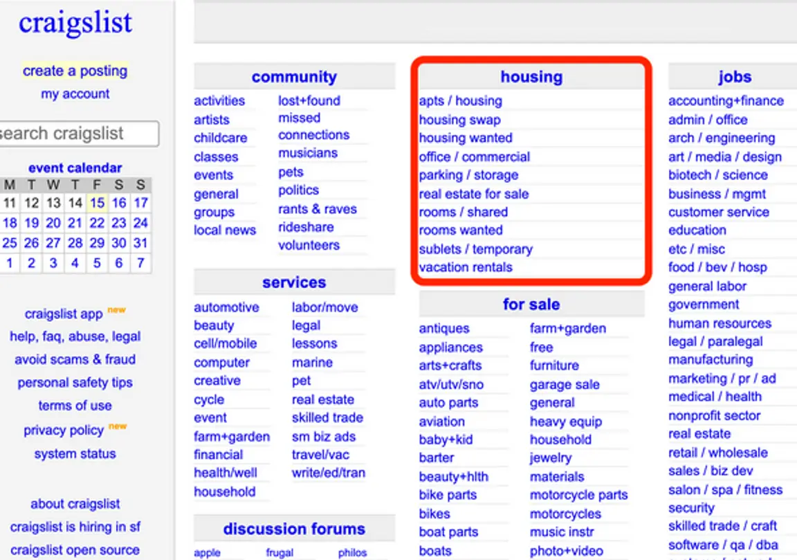 sell my home craigslist